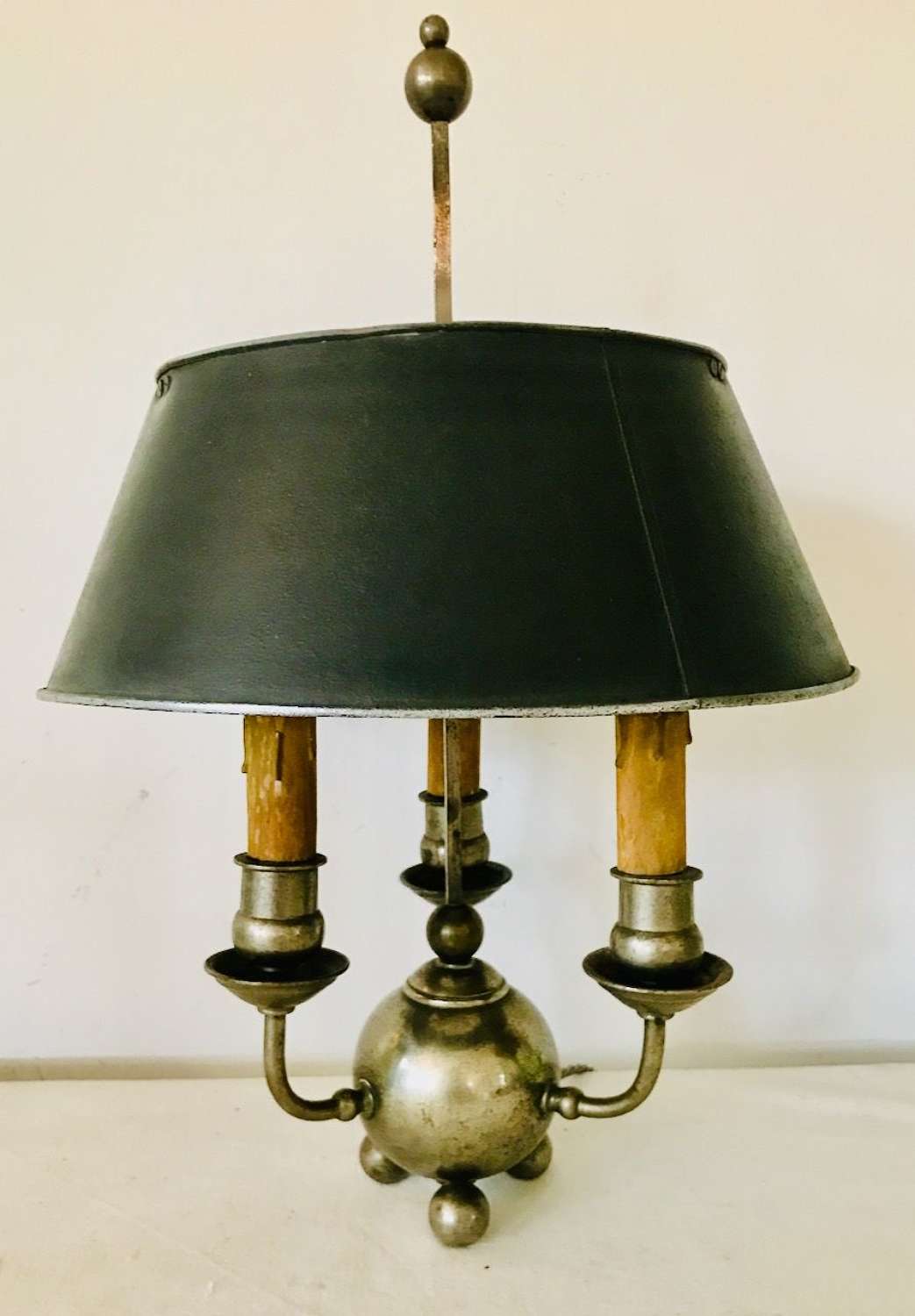 19th century student lamp